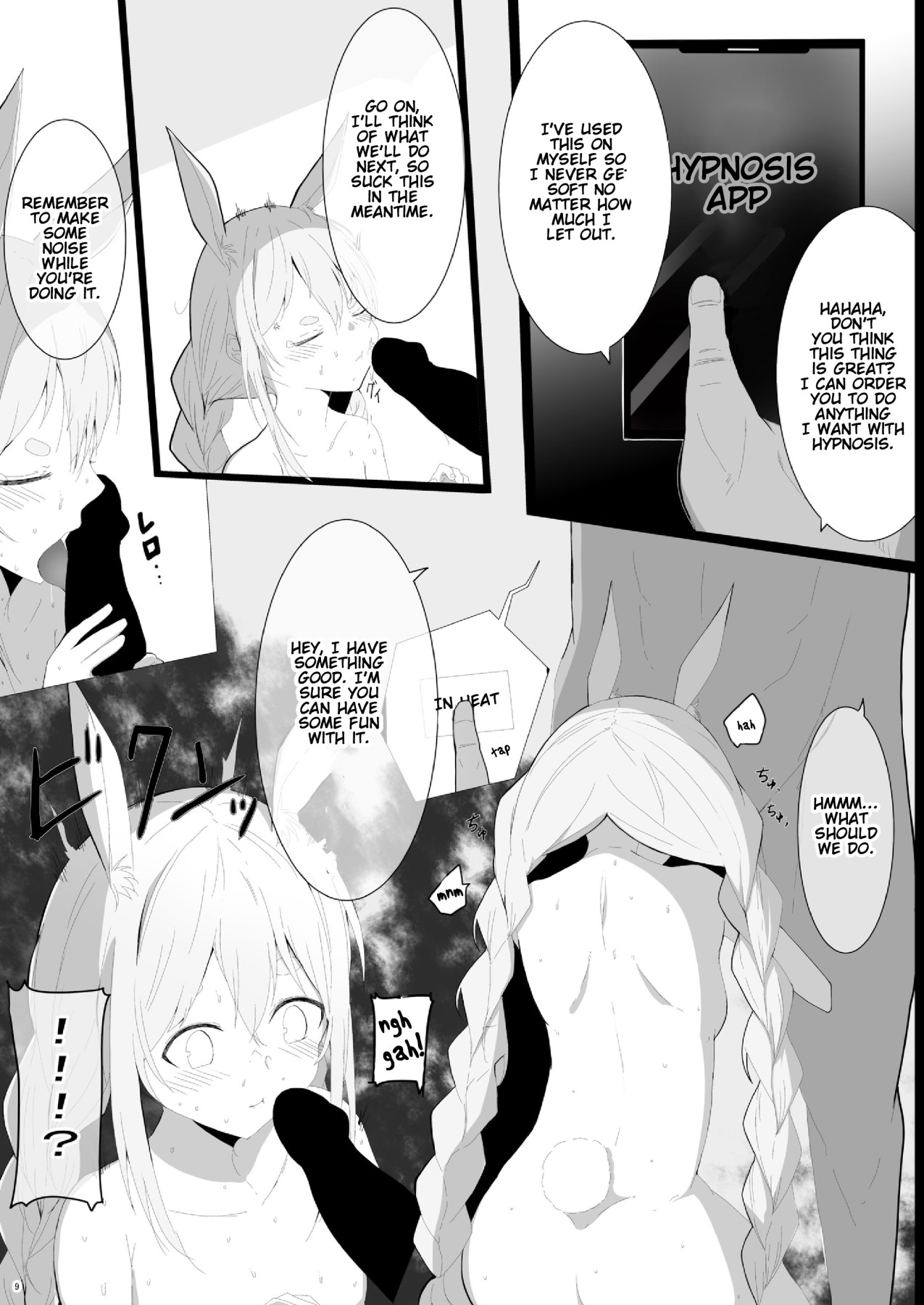 Hentai Manga Comic-A Story About Using a Hypno App On Pekora-Read-10